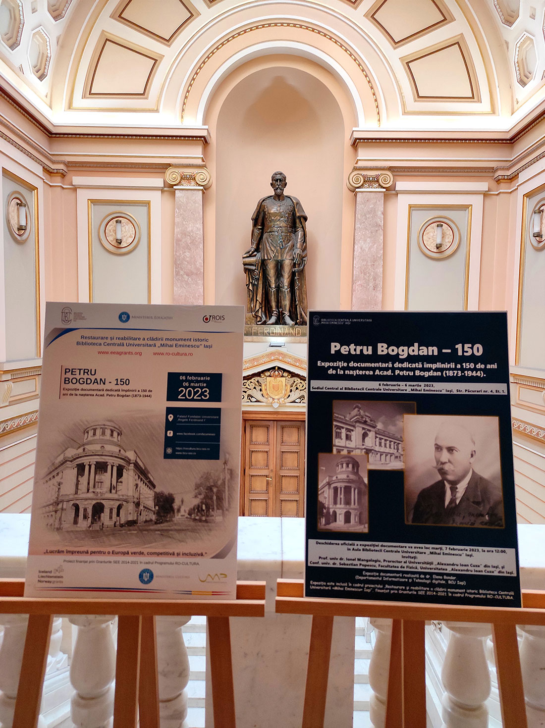 Petru Bogdan - 150, Expoziţie documentară dedicată împlinirii a 150 de ani de la naşterea Acad. Petru Bogdan (1873-1944)